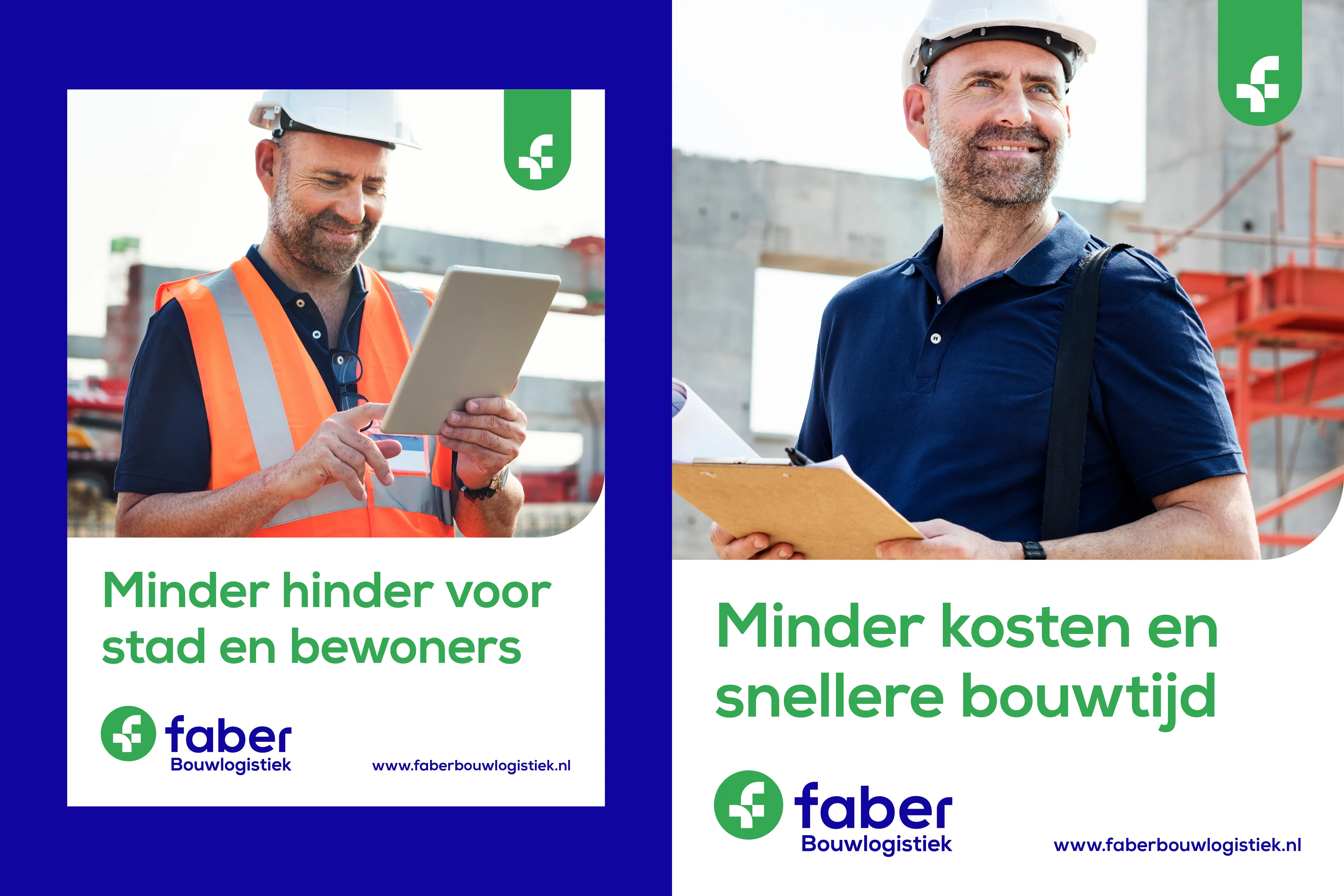 JOERUSH Faber Bouwlogistiek Logo Huisstijl