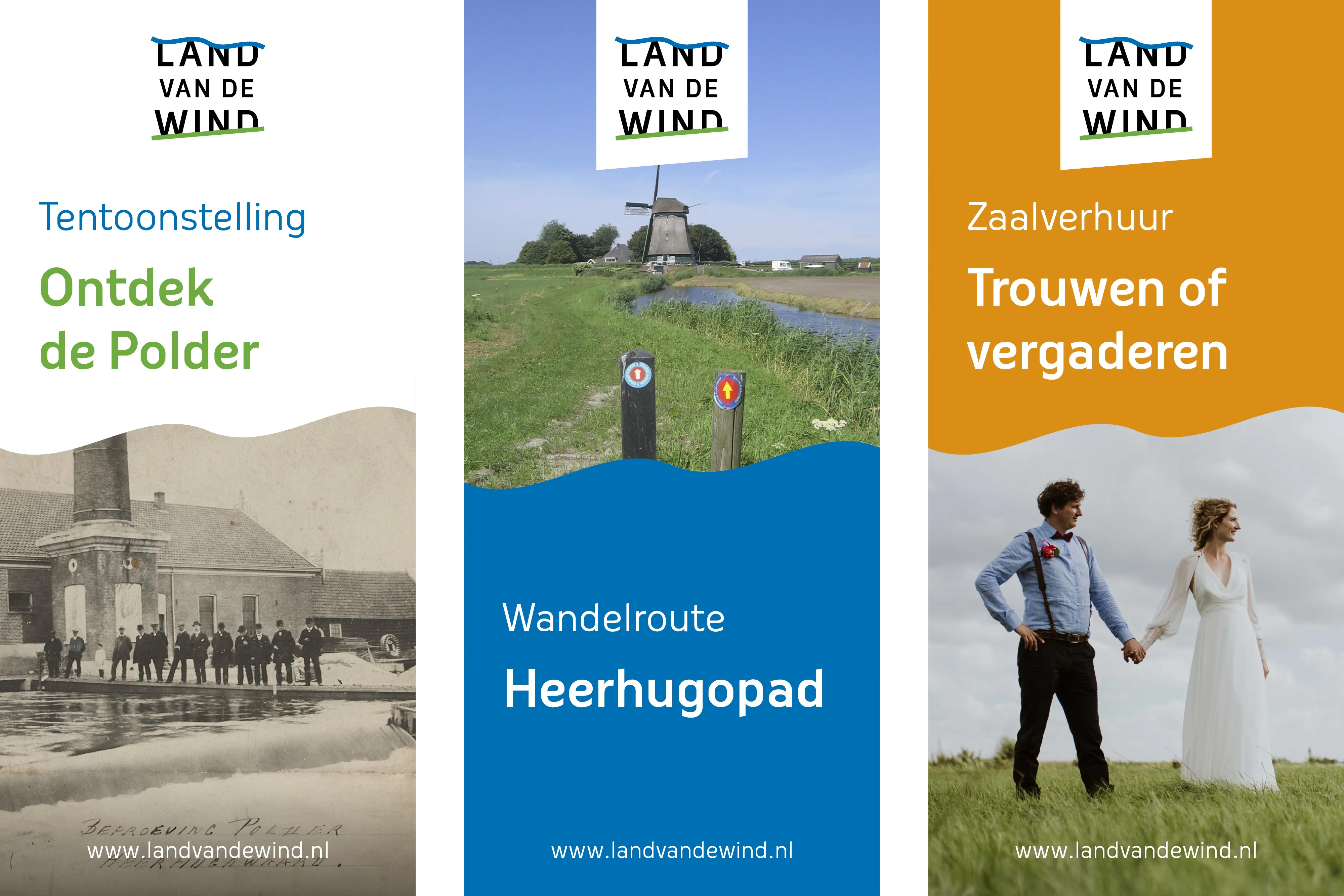 JOERUSH Land van de Wind Heerhugowaard Brochure Folder
