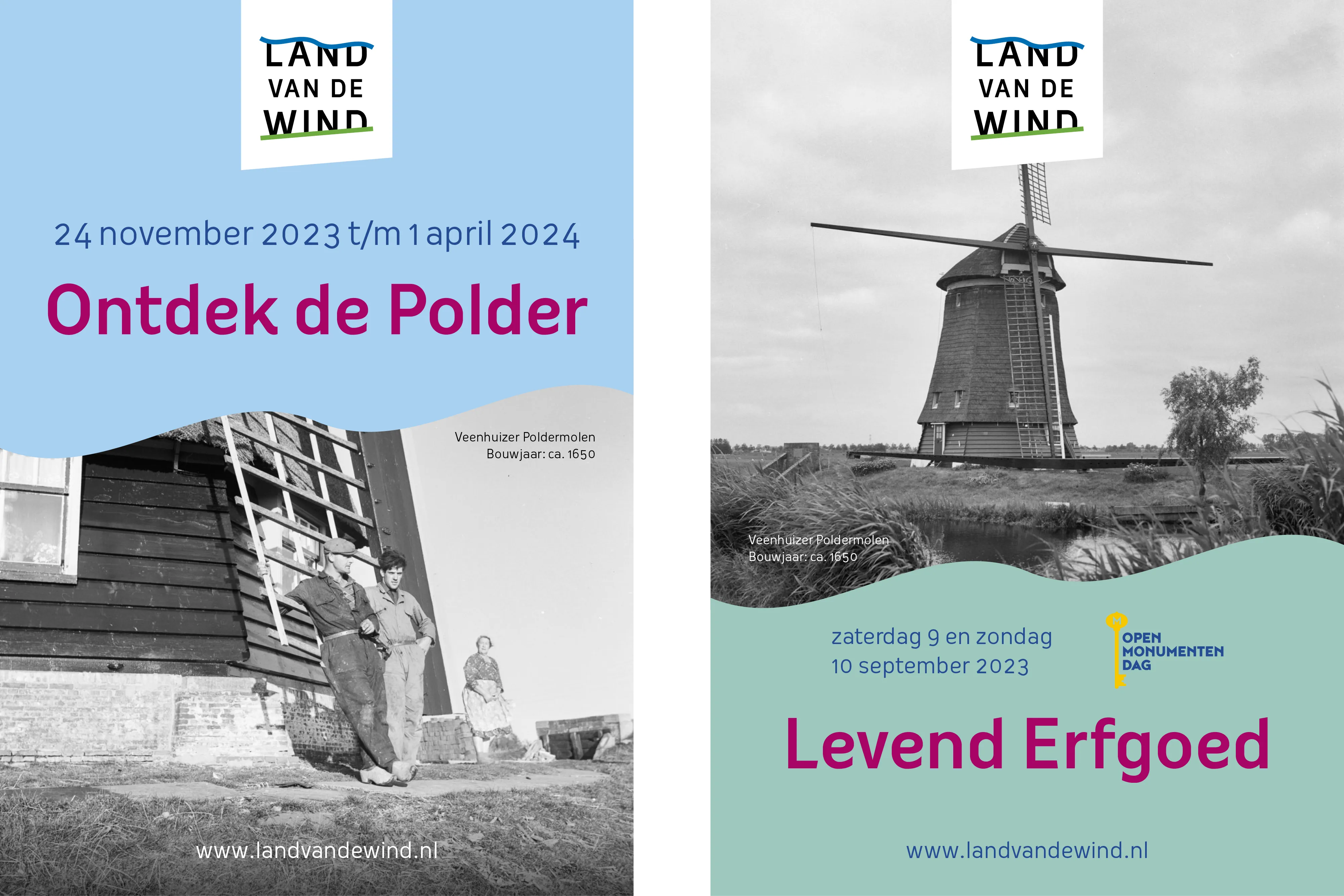 JOERUSH Land van de Wind Heerhugowaard Poster