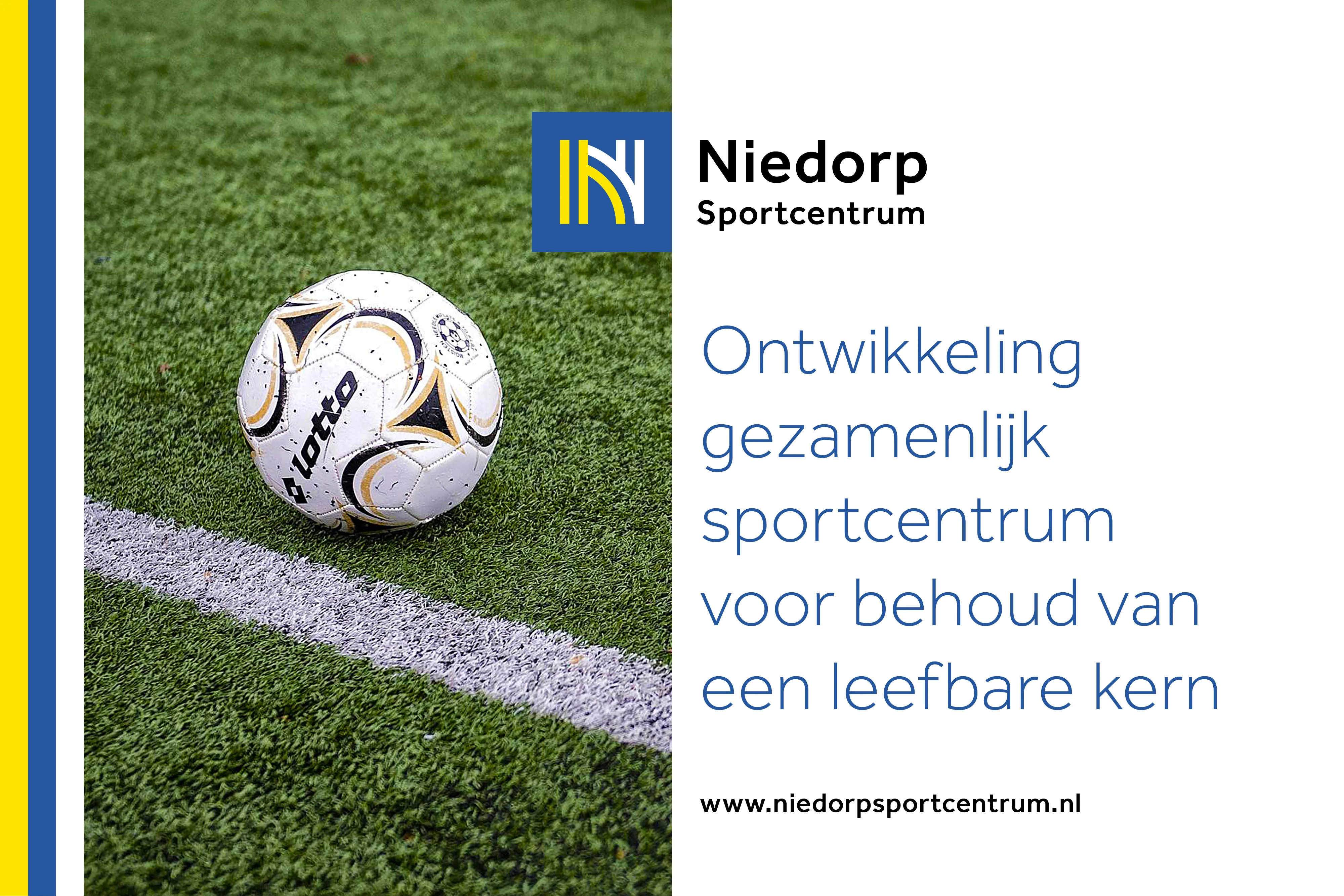 JOERUSH Niedorp Sportcentrum Nieuwe Niedorp Winkel Huisstijl Logo Sportveld